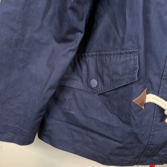 Boden navy cotton toggle jacket - Picture 3 of 9